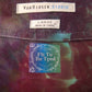VanHeusen Studio large label with Fit To Be Tyed upcycled hand dyed logo